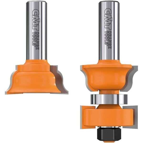 Window sash router bit sets